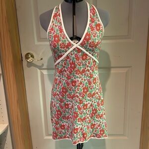 COPY - Adorable floral knit halter dress from Zara